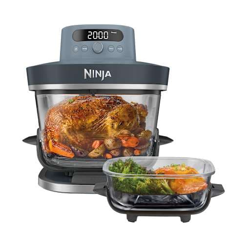 Ninja CRISPi Pro - 7-in-1 Airfryer met glazen vershoudschalen in Marineblauw | AS101EUCY - Afbeelding 1