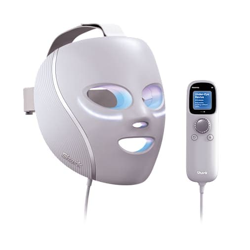 Shark CryoGlow LED-Masker met Under-Eye-Cooling in Paars | FW312EUPL - Afbeelding 1
