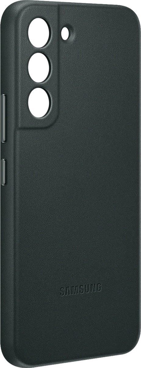 Samsung Lederen Hoesje - Samsung Galaxy S22 - Groen - Afbeelding 1