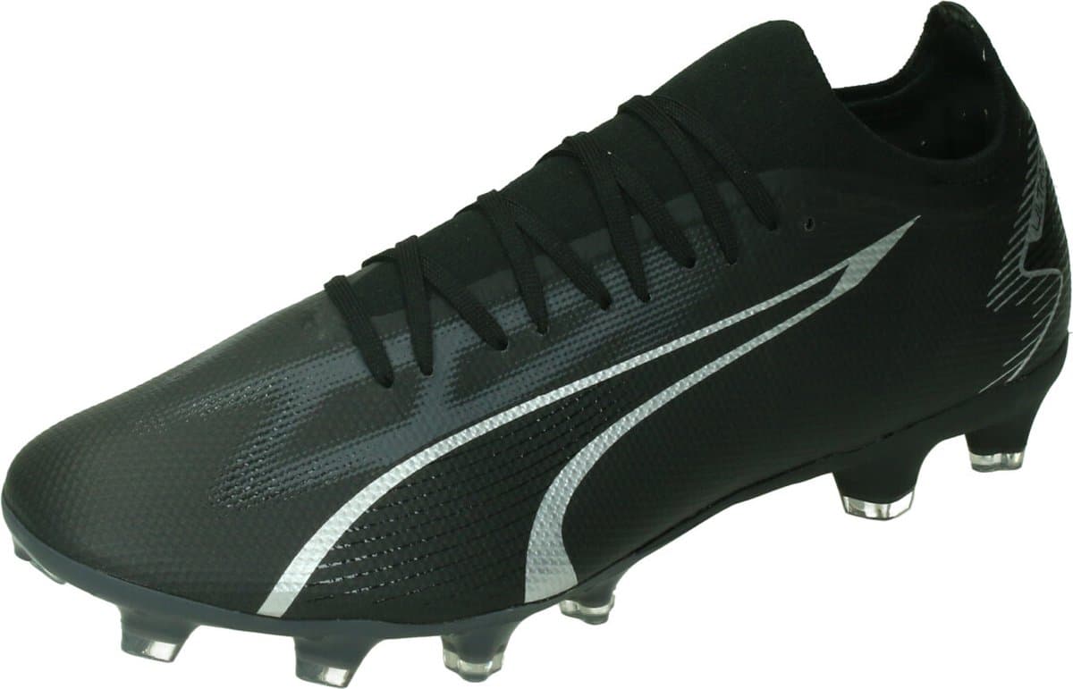 PUMA ULTRA MATCH FG/AG Unisex Sportschoenen - Zwart - Maat 42 - Afbeelding 1