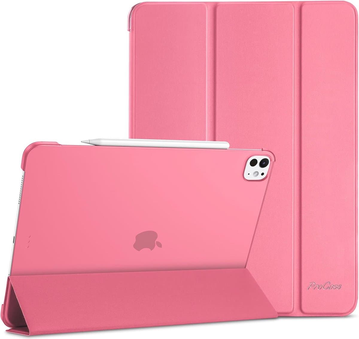 Hoesje voor iPad Pro 13 inch 2024 - Slank en Doorschijnend met Standaard - Afbeelding 1