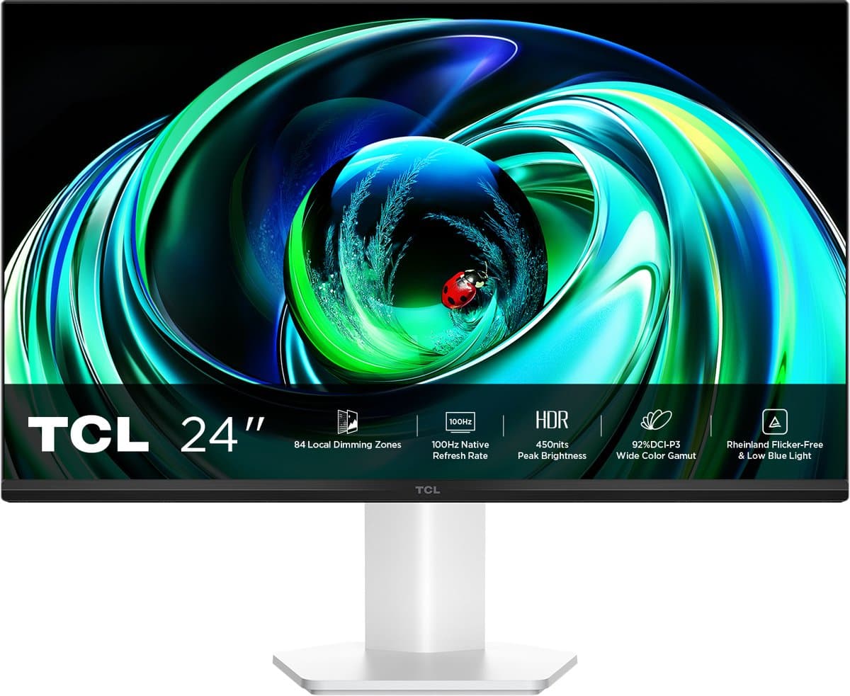 TCL 24G54 Mini-LED Monitor - Full HD - Geschikt voor grafisch ontwerp - 24 inch - Afbeelding 1