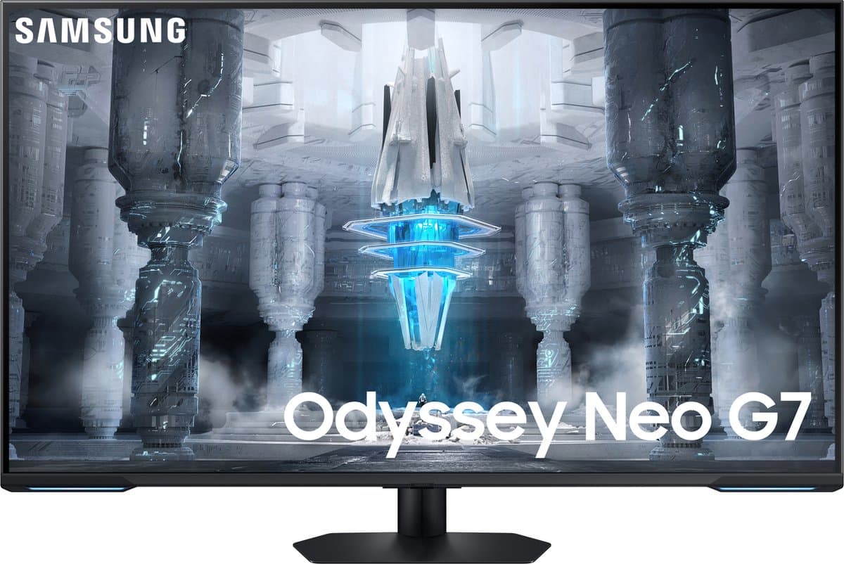 Samsung Odyssey Neo G7 LS43CG700NUXEN - 4K Mini LED Smart Monitor - 144Hz - 43 Inch - Afbeelding 1