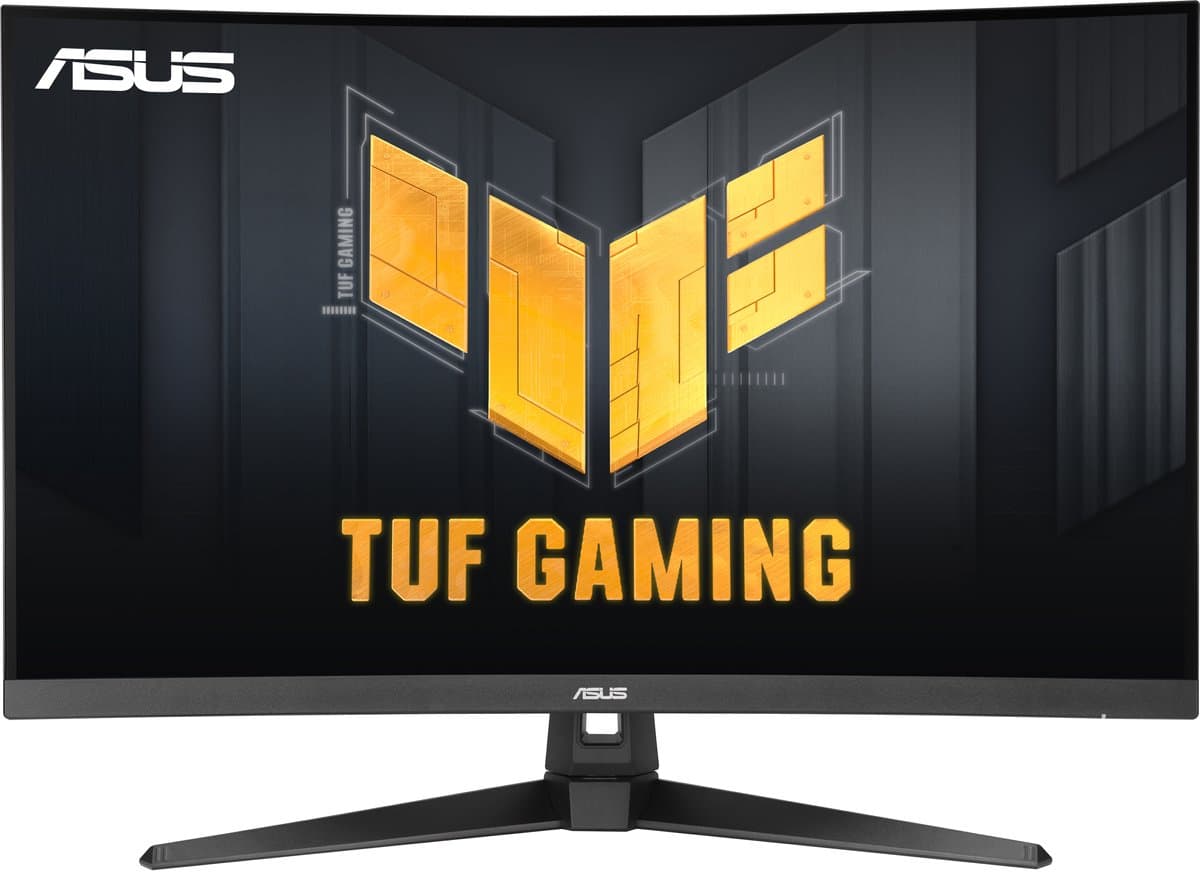 ASUS TUF Gaming VG32WQ3B - QHD Curved Gaming Monitor - 1ms - 180Hz - 32 Inch - Afbeelding 1
