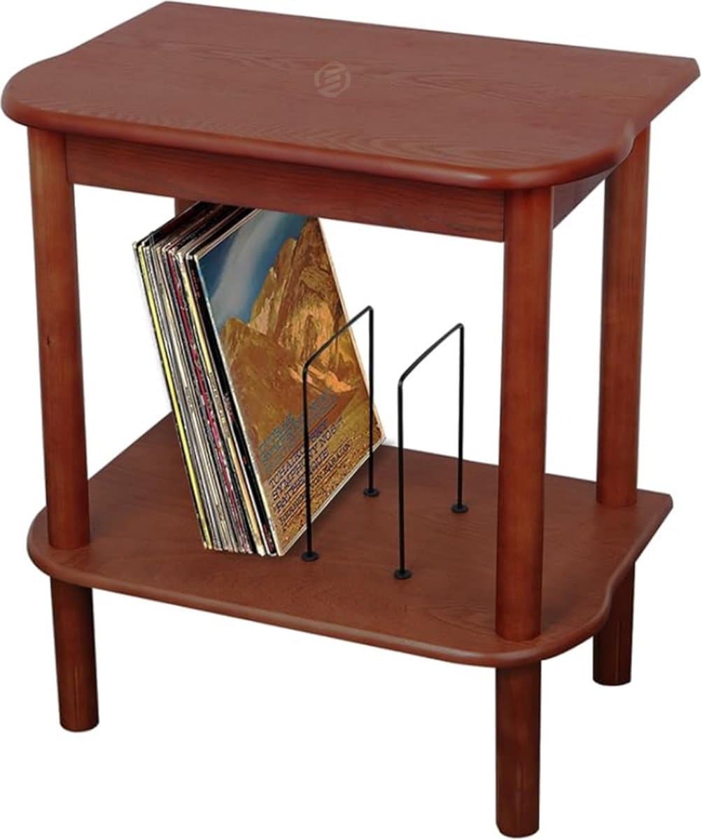 Equivera platenspeler meubel - lp kast - platenspeler kast - vinyl kast - lp meubel - platen kast - Afbeelding 1