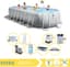 Intex Prism Frame Zwembad - Opzetzwembad - 610x305x122 cm - Inclusief Filter, Zoutsysteem en Zout