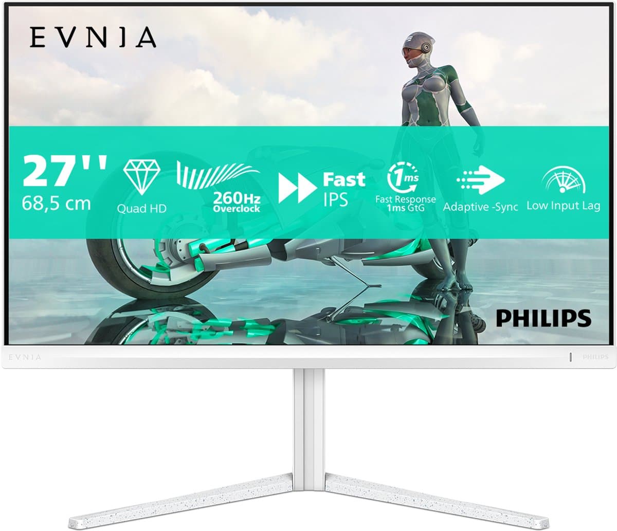 Philips Evnia 27M2N3501PA - 27 inch QHD IPS Gaming Monitor - 260Hz OC - Afbeelding 1