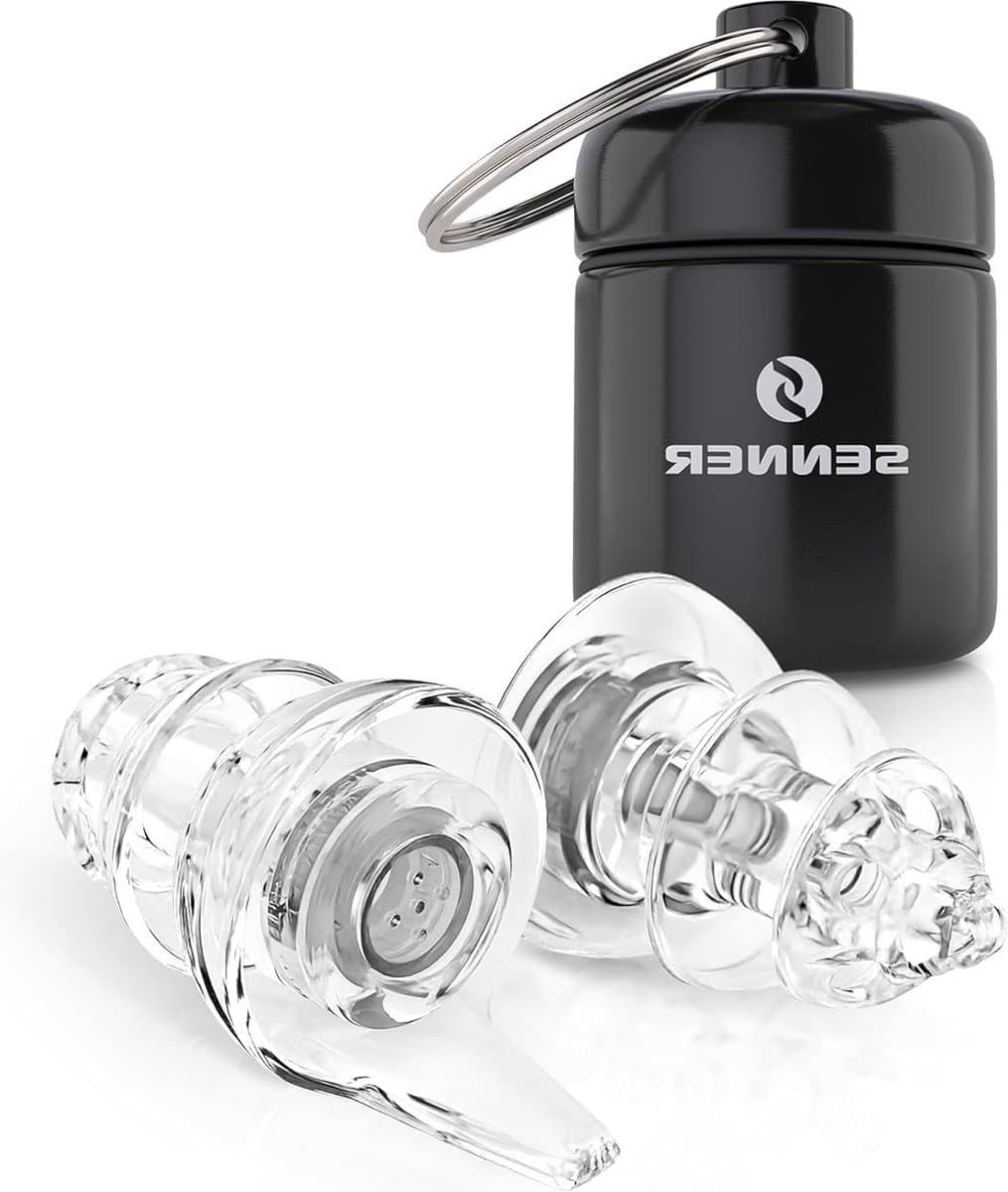 PartyPro Oordopjes voor concerten en festivals - Senner - Met aluminium opbergdoosje Earplugs - Afbeelding 1