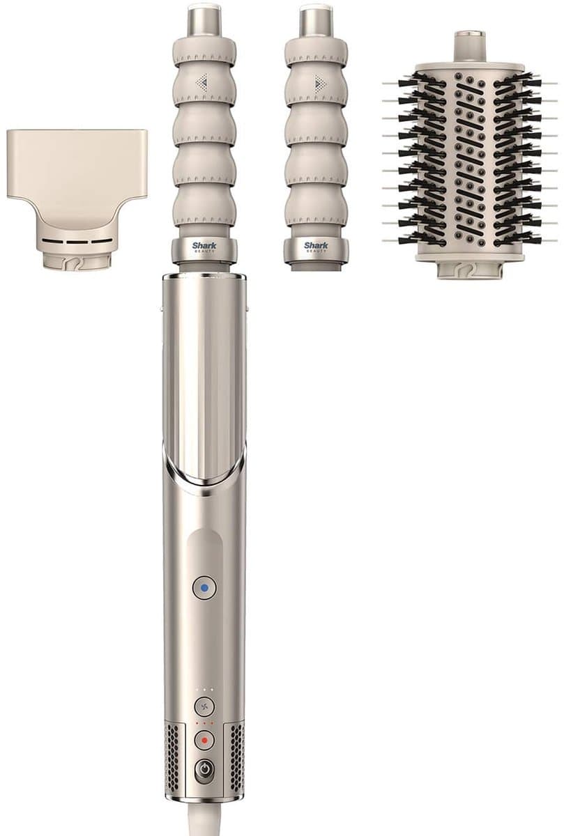 Shark FlexStyle 3-in-1 Multistyler en Föhn met Ovale Borstel, Auto-Krullers en Concentrator - 2025 model - Stone - HD426SLEU - Afbeelding 1