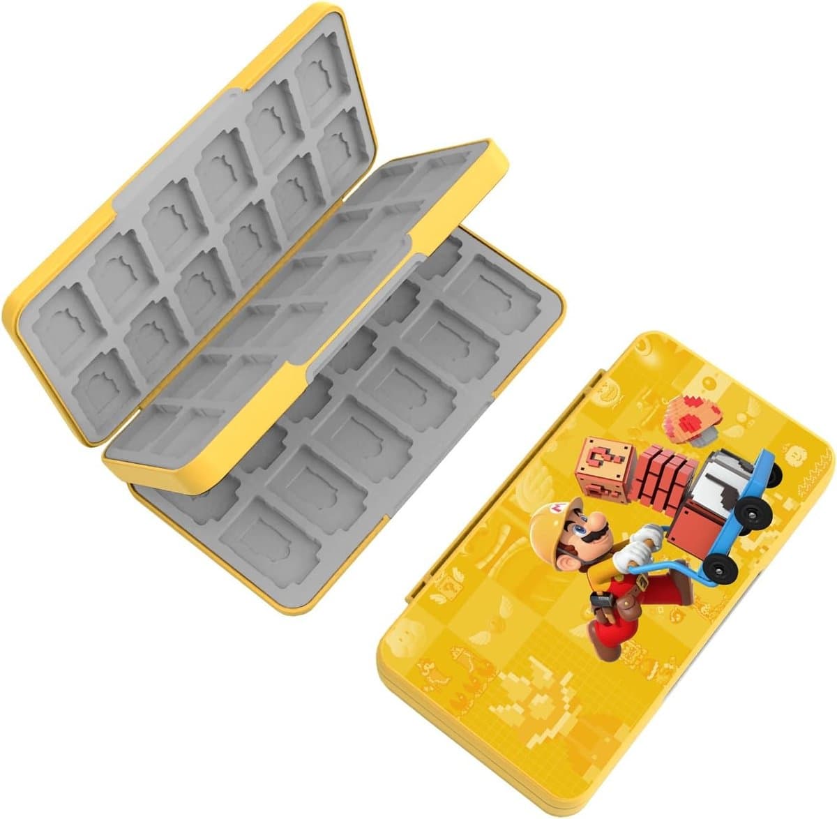 Draagbare Spelcard Houder voor 48 Games en 48 MicroSD Slots, Magnetische Case voor Nintendo Switch met Grote Capaciteit - Afbeelding 1