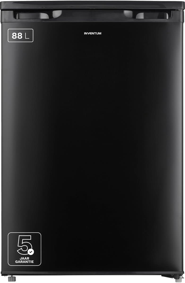 Inventum VR550B tafelmodel vriezer 88 liter - 55 cm breed - Energielabel D - Diepvries - Compact - Vrijstaand - 3 lades - Zwart - Afbeelding 1