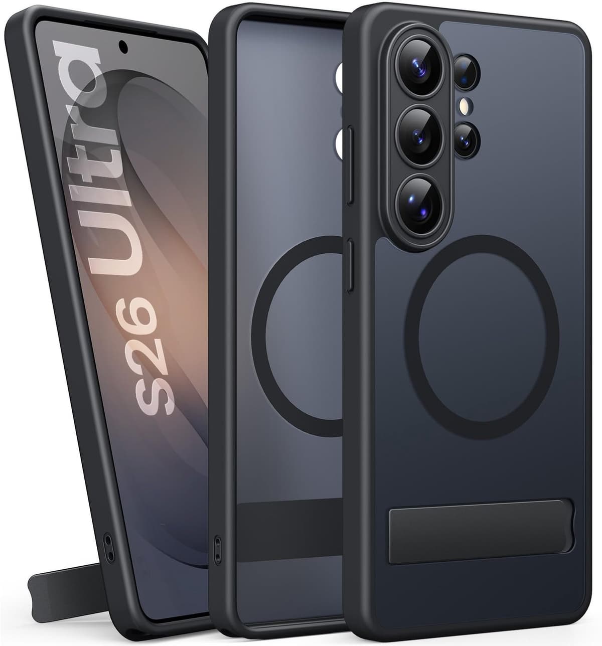 Magnetische Hoes voor Samsung Galaxy S26 Ultra met Volledige Camera Bescherming - Afbeelding 1