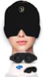 Migrainemuts voor Koude- en Warmtetherapie - Effectieve Hoofdpijnverlichting met Slaapmasker en Oordopjes