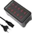 50W USB-laadstation - 10-Poorts Wandlader voor iPhone 12-15, Samsung S22-S23, Xiaomi, Google, Tablet
