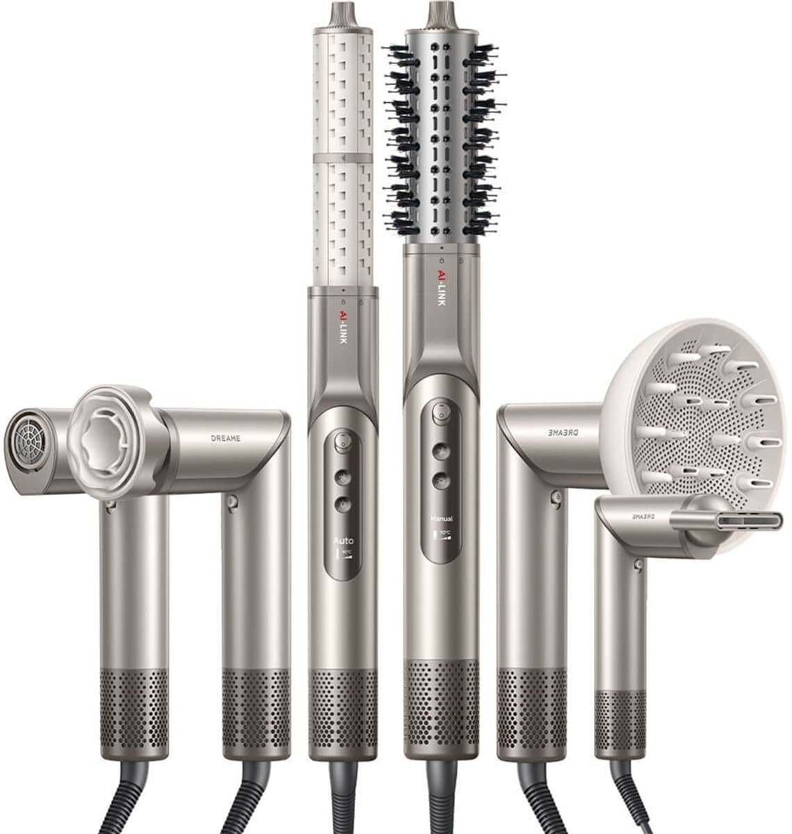 Dreame Dazzle High-Speed Haardroger & Multi-styler - Met 5 Opzetstukken - Ionische Technologie - 110.000 RPM - Afbeelding 1