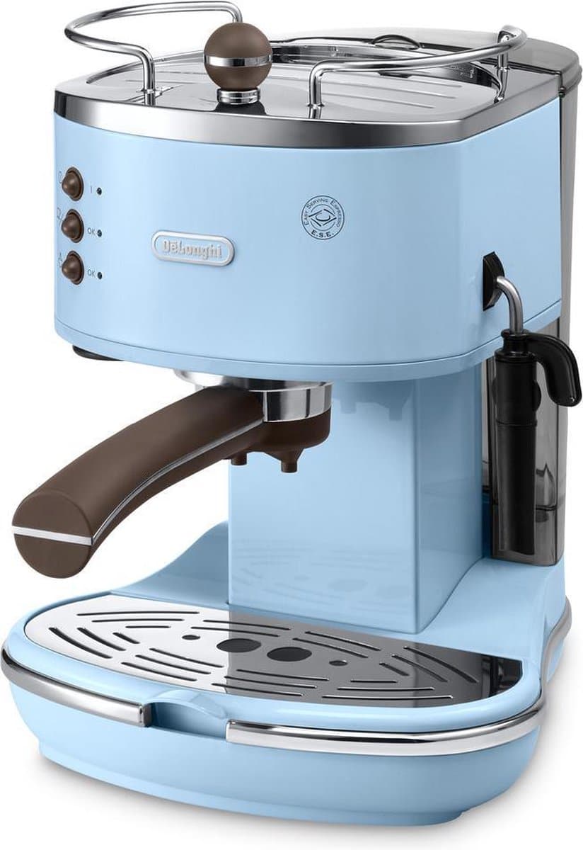 De'Longhi Icona Vintage ECOV311.AZ Handmatige Espressomachine - Licht Blauw - Afbeelding 1
