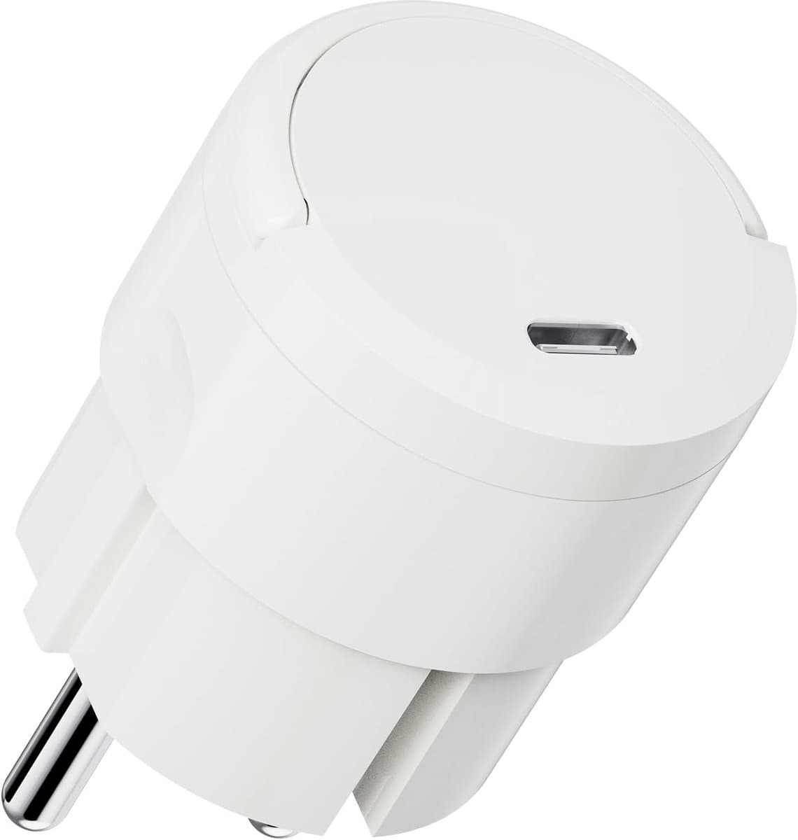 (GaN 30W) USB-C oplader, wandlader, PD Quick Charger, USB-stekker, geschikt voor MacBook Air/13/12 Mini/12 Pro/Max, Galaxy S21/S21+, Note 20/10, iPad, Airpods - Afbeelding 1
