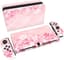 Beschermende Sticker voor Nintendo Switch OLED, Volledige Set Skin Beschermfolie, Aangepaste Vinyl Decal Skins voor Switch OLED Console, Joycon, Dock en Grip (Kersenbloesem Bloemblaadjes)