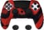 Beschermhoes voor ps5 Edge Controller, Anti-Slip Silicone Protective Case met Duimgreep Caps, Zweetbestendig en Zachte Ergonomische Skin Cover - Guardian Edition (Rood&Zwart)