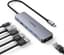 USB C Hub met Ethernet 1000Mbps, 4K@60Hz HDMI, 100W PD, 2 USB-A 3.0 en 1 USB-C 3.0, Geschikt voor MacBook Pro/Air en iPhone 17/16/15 Pro Max, Ideaal voor Thuis en Kantoorgebruik