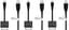 2 stuks OneOne 1,0m Mini USB kabel. Extra sterke laadkabel. Stevig oplaadkabel snoer past op Sony DS 3 Wireless Controller, Move Motion Controller, PS3 SIXAXIS Wireless Controller