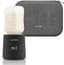 LUVION® Draagbare Flessenwarmer Ultra Pro + Protection Case - Zwart - Met roerfunctie voor gelijkmatig opwarmen van borstvoeding en mixen van kunstvoeding - Geschikt voor nagenoeg alle merken babyflesjes - Onderweg draadloos je baby fles verwarmen