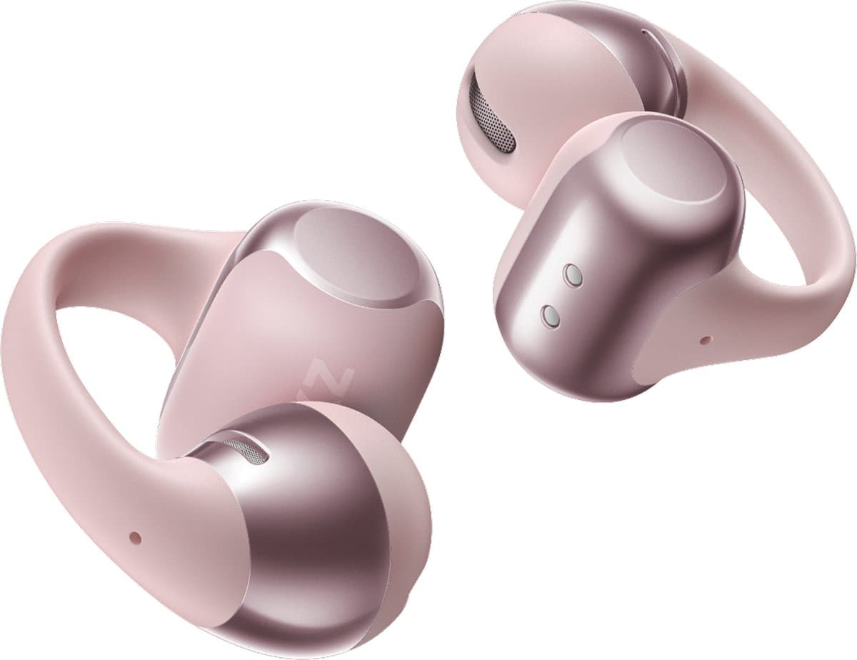 Shokz OpenDots ONE Open-ear Clip-on Oortjes – Dolby Audio – Draadloze Oordopjes – Roze - Afbeelding 1
