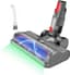 Vloerborstelaccessoire met LED-verlichting Geschikt voor Dyson V12 Detect Slim en V10 Digital Slim stofzuigers. Direct aangedreven vervangende borstelkop met snelsluiting Geschikt voor harde vloeren en tapijt