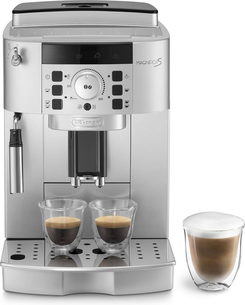 De'Longhi Magnifica S ECAM22.110.SB - Volautomatische espressomachine - Zilver/zwart - Afbeelding 1