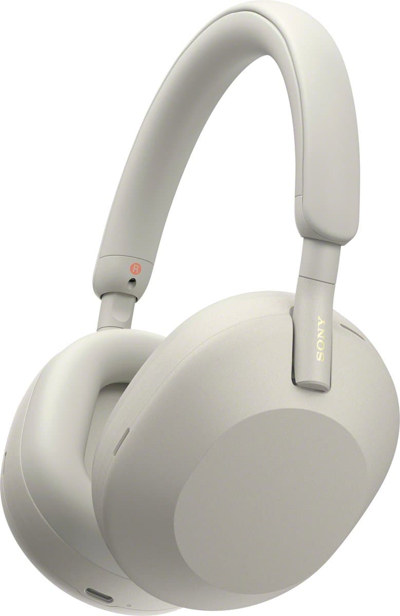 Sony WH-1000XM5 - Draadloze koptelefoon met Noise Cancelling - Zilver - Afbeelding 1