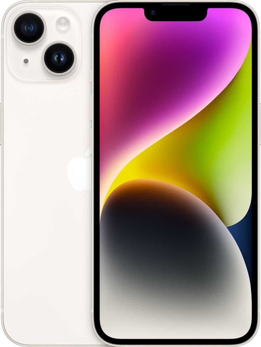 Apple iPhone 14 - 512GB - Sterrenlicht - Afbeelding 1
