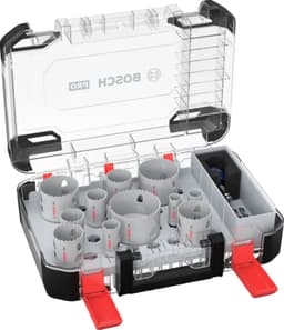 Bosch 061599767A Gatzagenset 14-delig (Ø 20–76 mm, hout...
