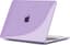 Phreeze Cover geschikt voor MacBook Air 13 inch - Hoes Geschikt voor MacBook Air M1 A1932, A2179, A2337 M1 ( 2018 t/m 2021 ) - Laptop Hardcase - 13.3 Inch - Hoes - Paars
