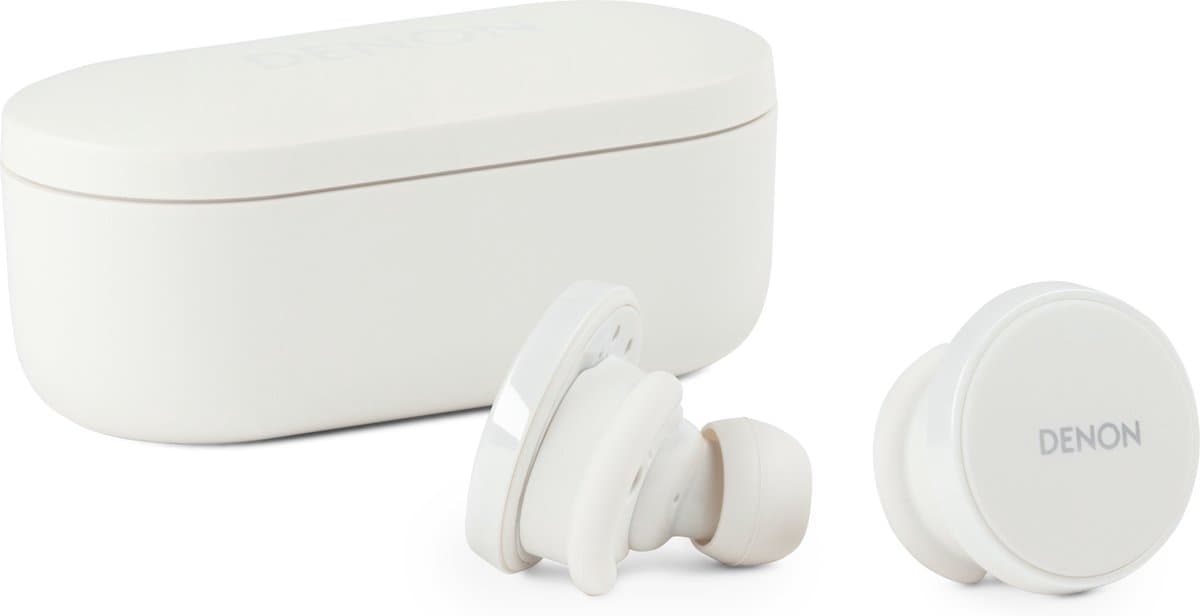Denon PerL Pro Earbuds - Draadloze oordopjes met gepersonaliseerd klankprofiel - Waterbestendig - 8 + 32 uur batterijduur - Afbeelding 1