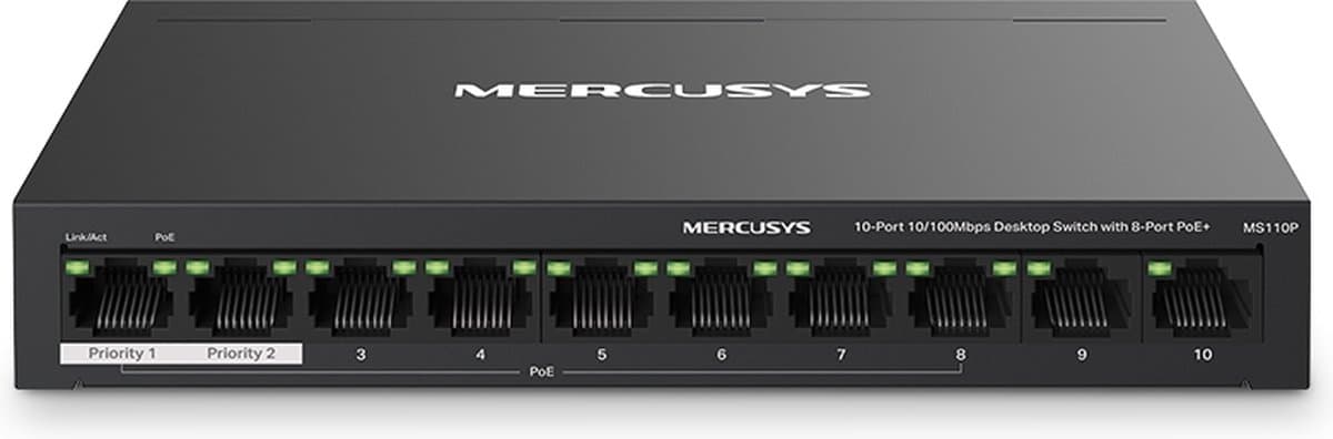 Switch Mercusys MS110P - Afbeelding 1