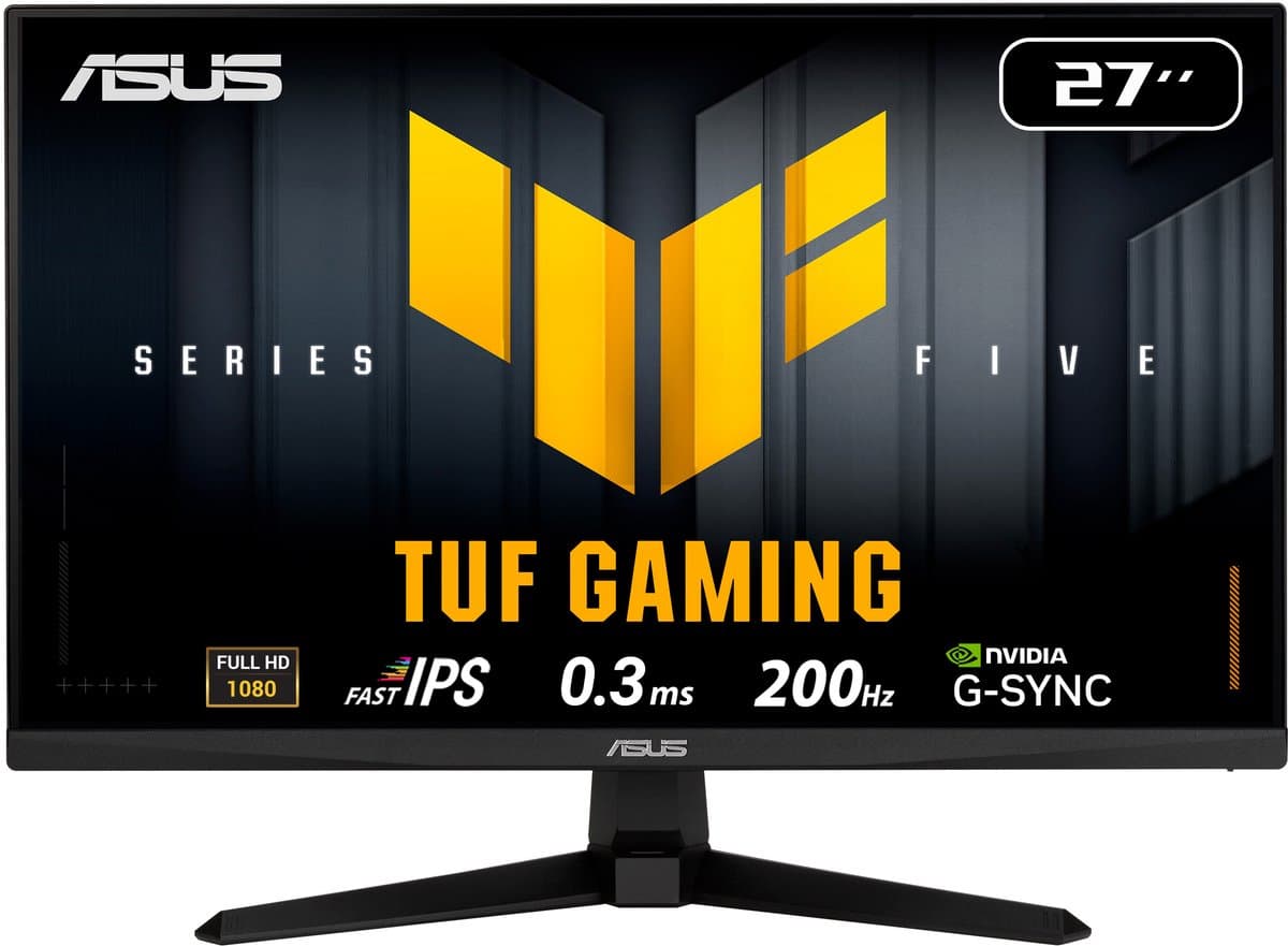 ASUS TUF Gaming VG279Q5A - FHD Fast IPS Gaming Monitor - 200hz - 1ms - 27 inch - Afbeelding 1