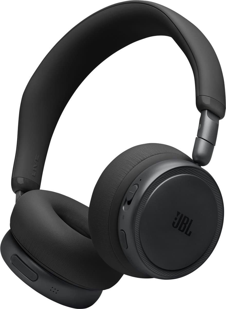 JBL Live 680NC - Draadloze Noise Cancelling Koptelefoon - Bluetooth On-Ear - 80 uur batterij - Multipoint - JBL Signature Sound - Zwart - Afbeelding 1