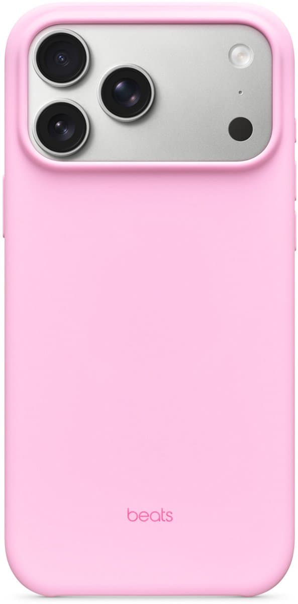 Beats-hoesje met MagSafe en Cameraregelaar voor iPhone 17 Pro Max – Kiezelroze - Afbeelding 1