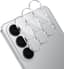 Camerabescherming voor Samsung Galaxy S26 pantserglas, 3 stuks 3D anti-kras camerabeschermfolie, 9H-hardheid, ultra-heldere glasfolie, transparant camerabeschermingsglas