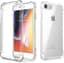 Hoes Compatibel met iPhone SE 2020 / iPhone 8 / iPhone 7, beschermhoes TPU krasbestendig doorzichtige bumper randbescherming - transparan