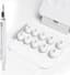 Dailygoods- Opzetstukken Vervangend 5 Paar - Reinigingsset - Draagbare Etui - Compatibel met AirPods Pro 3 (2025) - Zacht Siliconen - Comfortabele Pasvorm - Oordopjes