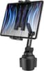 Autobeker Tablet Houder, Bekerhouder Tablet Telefoon Autohouder met in Hoogte Verstelbare Arm voor iPad Pro Air Mini, Galaxy Tab, Lenovo, Huawei, iPhone, 4-12.9" Phones en Tablets
