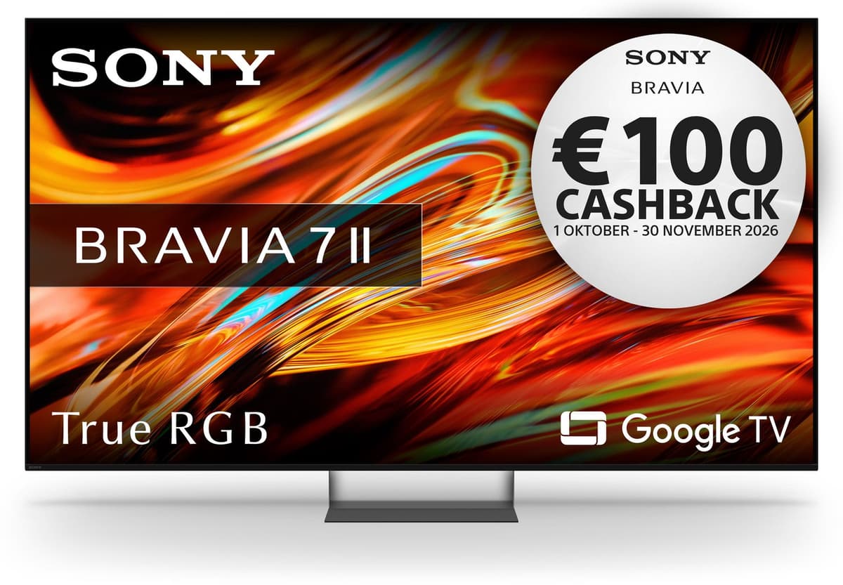 Sony BRAVIA 7 II - 65 inch - 4K RGB-LED TV - 2026 - Smart TV - True RGB - Afbeelding 1
