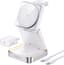 Vouwbare 3-in-1 Oplaadstation met Draadloze Oplader en Nachtlamp voor iPhone, AirPods en Apple Watch
