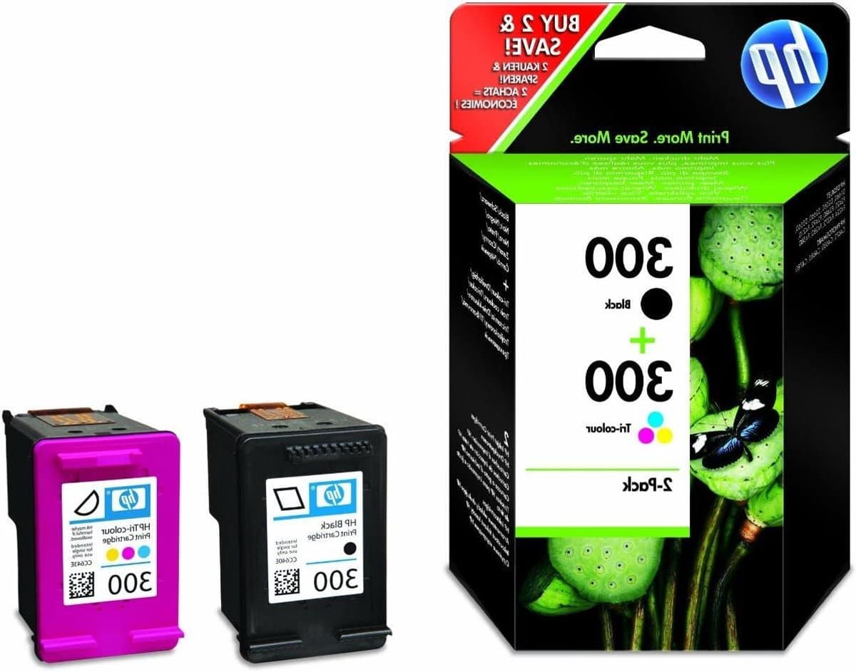 HP 2 ink jet cartridges no. 300 (1 black + 1 colour) HP (2 ml) in blister pack for printer inkjet – for 300 pages - Afbeelding 1