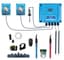 POOLTRONICS Automatisch pH & Chloor Doseersysteem Zwembad DISPLAY – Zwembad Waterbehandeling – pH Redox Controller – Automatische Dosering – Zelfbouwpakket Met Flow Switch / Level Switch