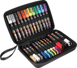 POSCA Verfmarker Set - 24 Stuks - in Handige Koffer