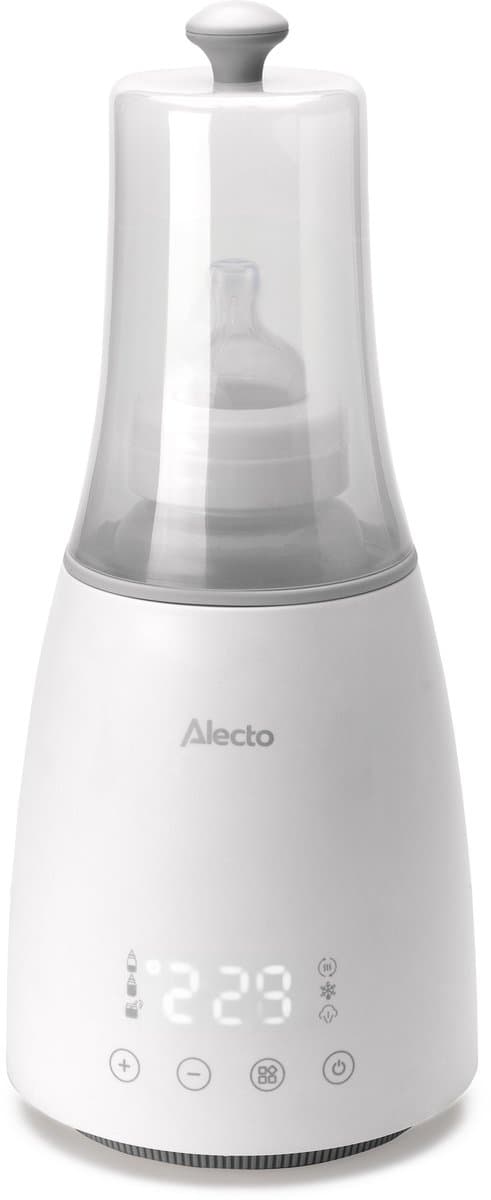 Alecto Flessenwarmer - Opwarmen, ontdooien en steriliseren - Geschikt voor alle gangbare flessen - 500W - BW900 - Wit - Afbeelding 1