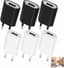 6 stuks USB-oplader, 5 V, 1 A, netadapter, 5 W, mini-adapter, EU-USB-A, universeel, oplaadpunt, compatibel met iPhone 8, 7, 6, Samsung S22, S21, S20, S10, S6, S7, S8, S9, Huawei, Xiaomi, Oppo, LG