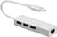 DAYTONA FC05 Type-C to 3 X 3.0 USB + RJ45 LAN Ethernet Converter Compatible for MacBook